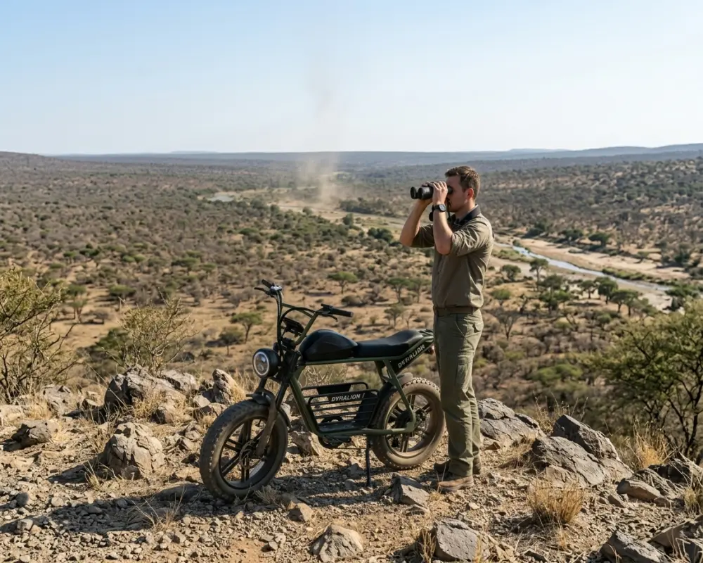 Fat tire electric mountain bike OEM supplier for outdoor hunting and adventure brands