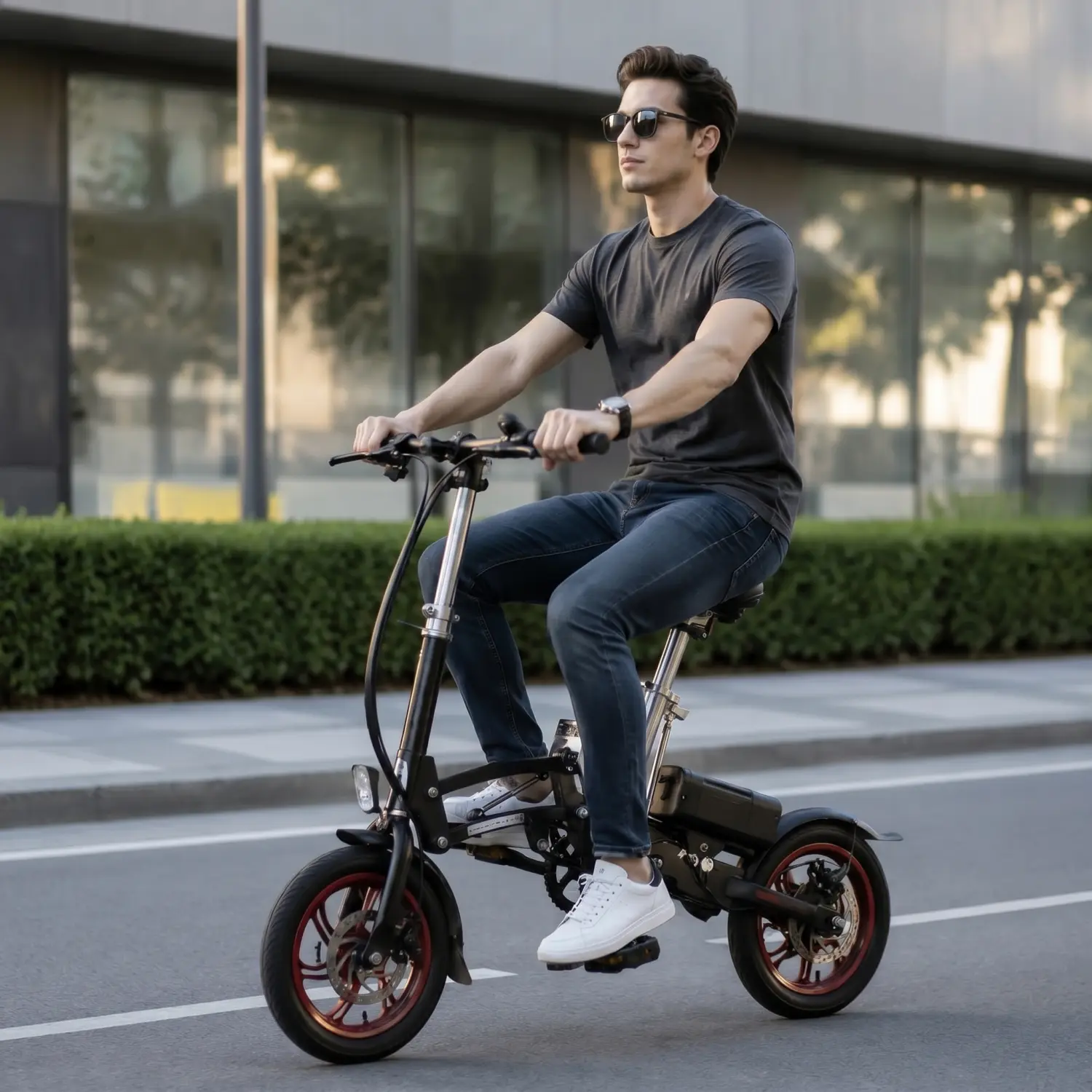 Folding E-Bikes Compact Storage