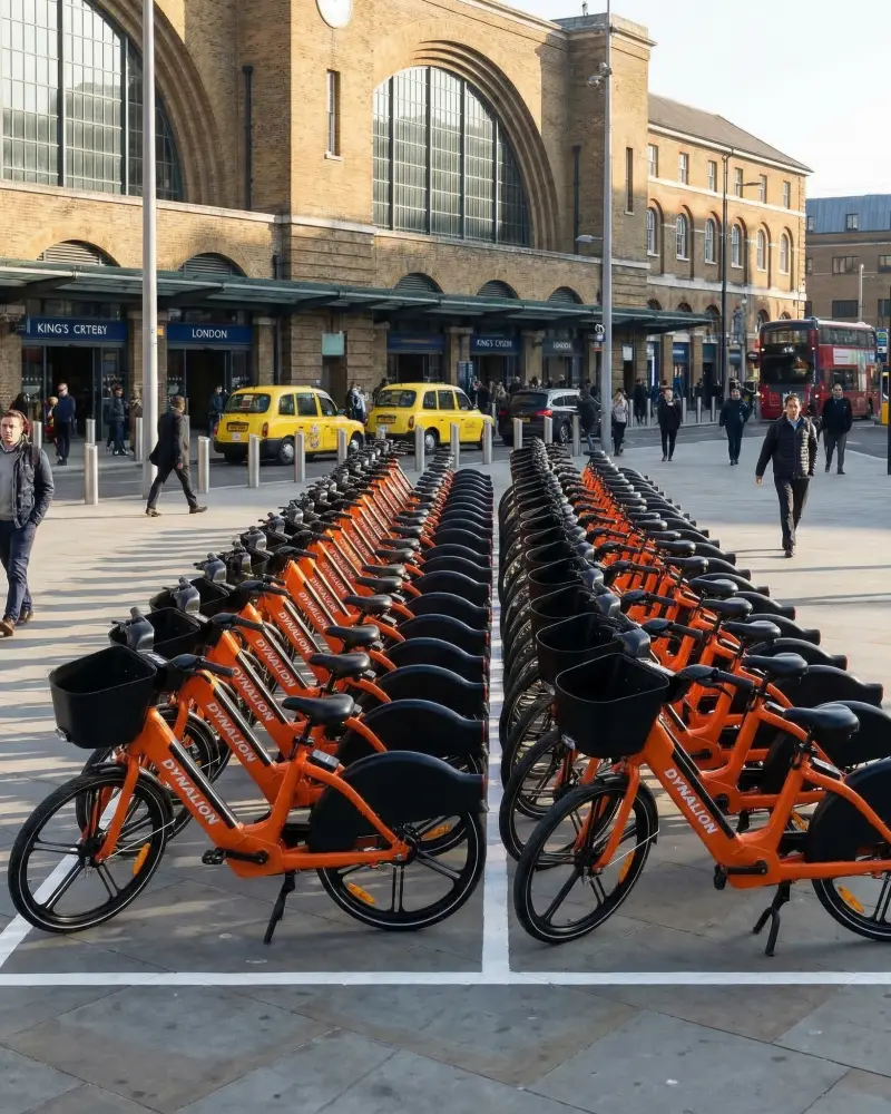 IoT-integrated shared e-bike fleet solutions for commercial operators